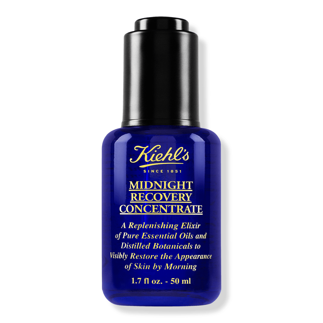 美容液 Kiehl's Midnight Recovery Concentrate Kiehl's Midnight Recovery Concentrate 50ML | NaoTemNoBrasil