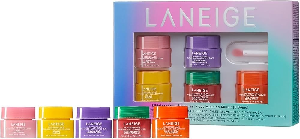 Laneige Midnight Minis Lip Sleeping Mask Set | NaoTemNoBrasil