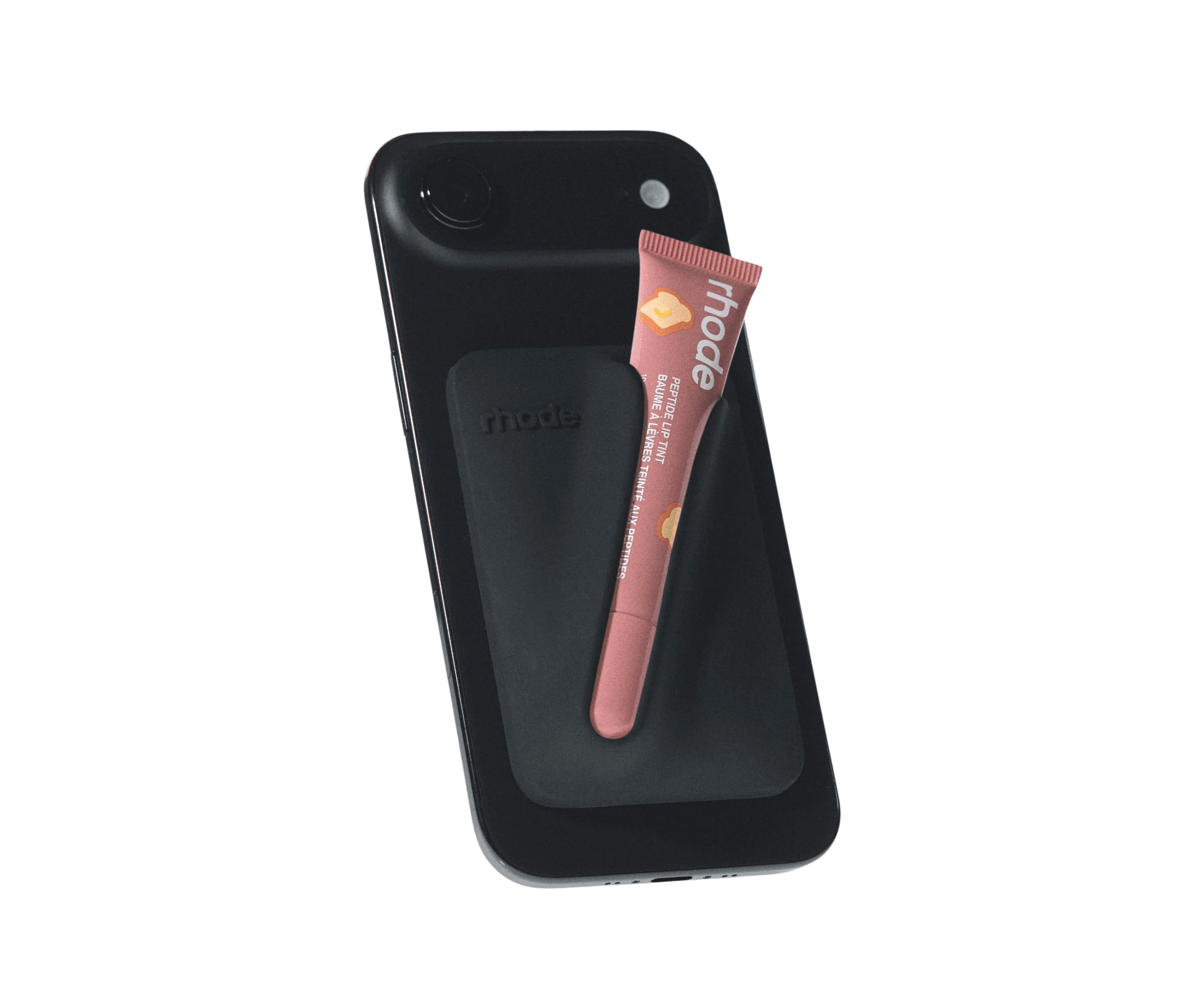 rhode snap-on lip case ＆peptide lip tint Rhode Skin Snap-on Lip Case Lip Holder with MagSafe | NaoTemNoBrasil
