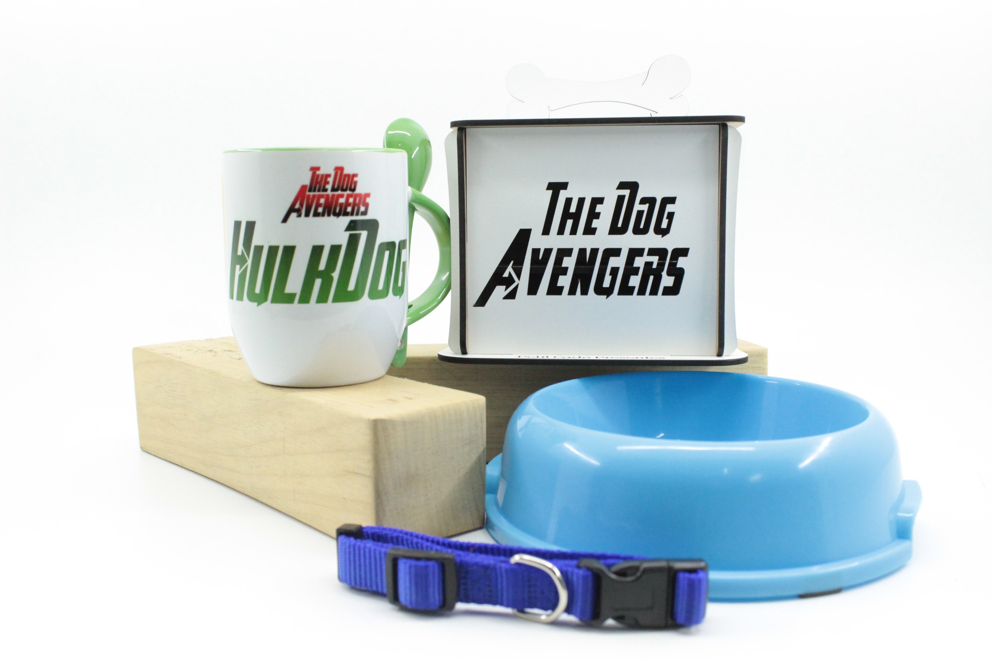 Caneca C/Caixa e Colher Coleção The Dogs Avengers Hulk Dog 325ml