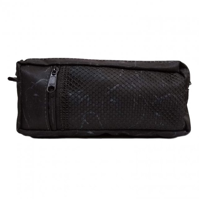 Muji Nylon Mesh Pen Case Square Black