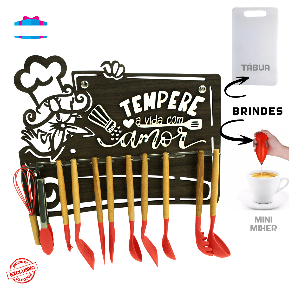 Jogo De Cozinha Completo Kit 11 Peças Promoção