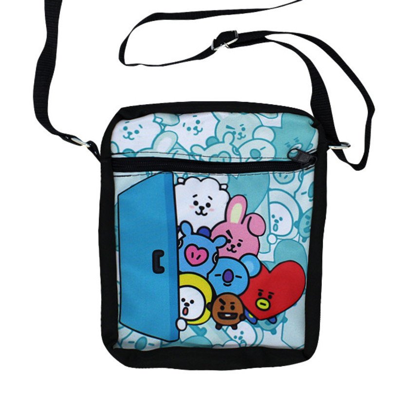 bt21 shoulder bolsa