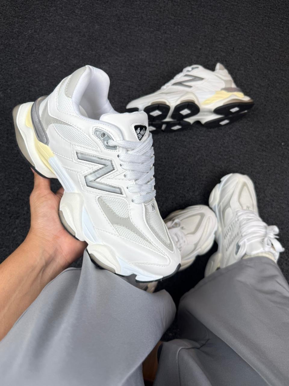 NEW BALANCE 9060 BRANCO PRATA | Outlet DR