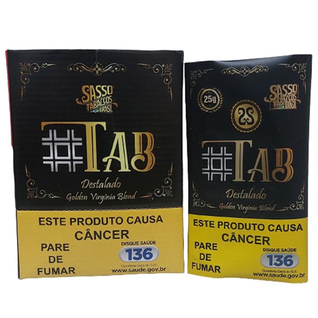 Caixa de Tabaco Tab c/ 10 | Tabacaria Eclipse