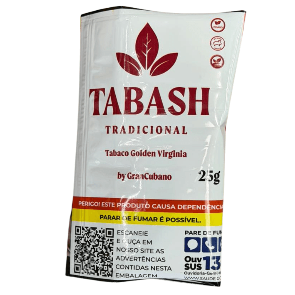 Tabaco Tabash Golden Virginia Tradicional 25g | Tabacaria Eclipse