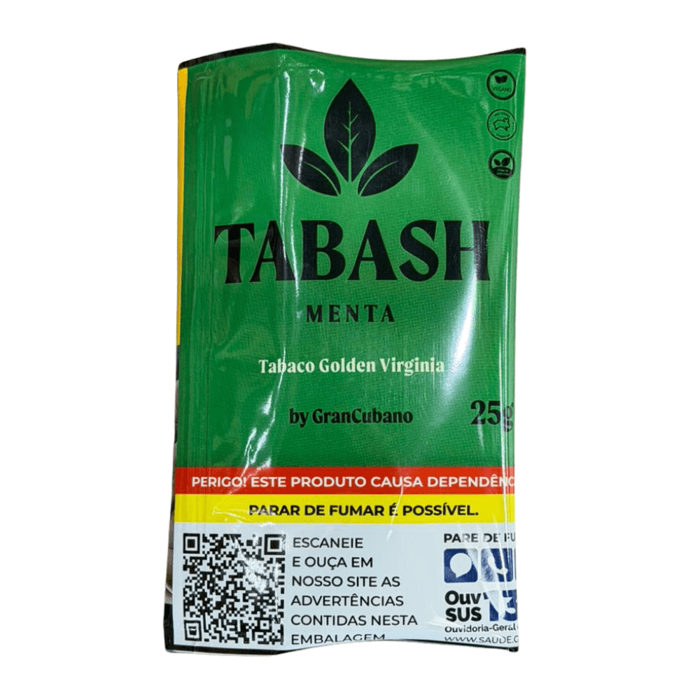Victor R Tabash Tabaco Tabash Golden Virginia Menta 25g | Tabacaria Eclipse