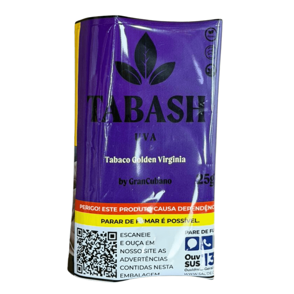 Victor R Tabash Tabaco Tabash Golden Virginia Uva 25g | Tabacaria Eclipse