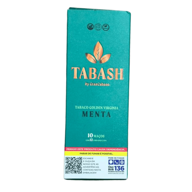 Tabaco Bolado c/12 Tabash - Menta | Tabacaria Eclipse