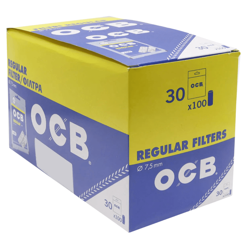 Regular C Caixa de Filtro OCB Regular c/ 30 unidades | Tabacaria Eclipse