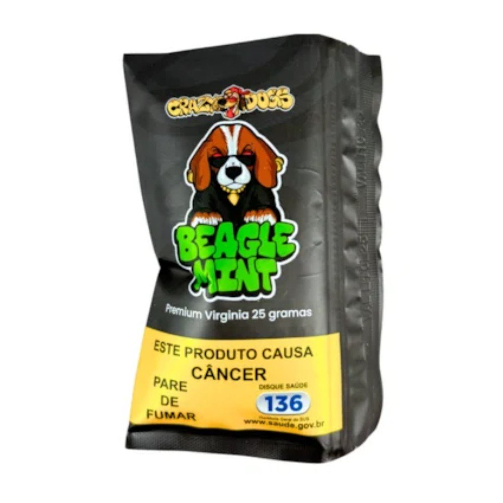 Tabaco Crazy Dogs Beagle Mint 25g | Tabacaria Eclipse
