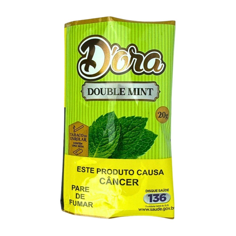Tabaco Dora Double Mint 20g | Tabacaria Eclipse