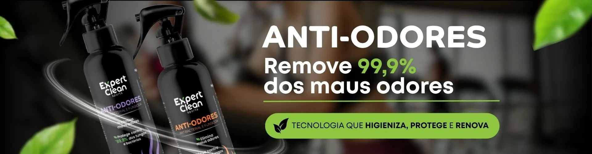 Expert Clean Sports | Produtos de higienização esportiva