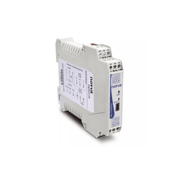 Módulo Novus Digirail-VA (Medidor AC - Tx 4-20 mA e 0-10 V - RS485 ...