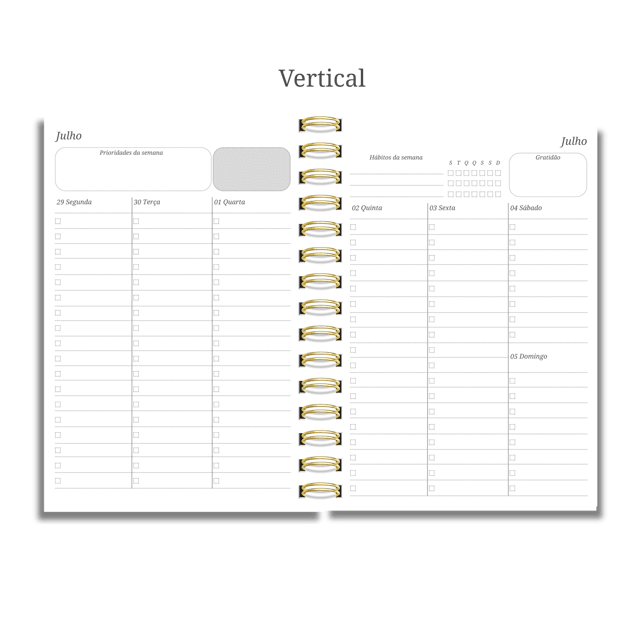 Planner 2026 - Waves | Drop Paper