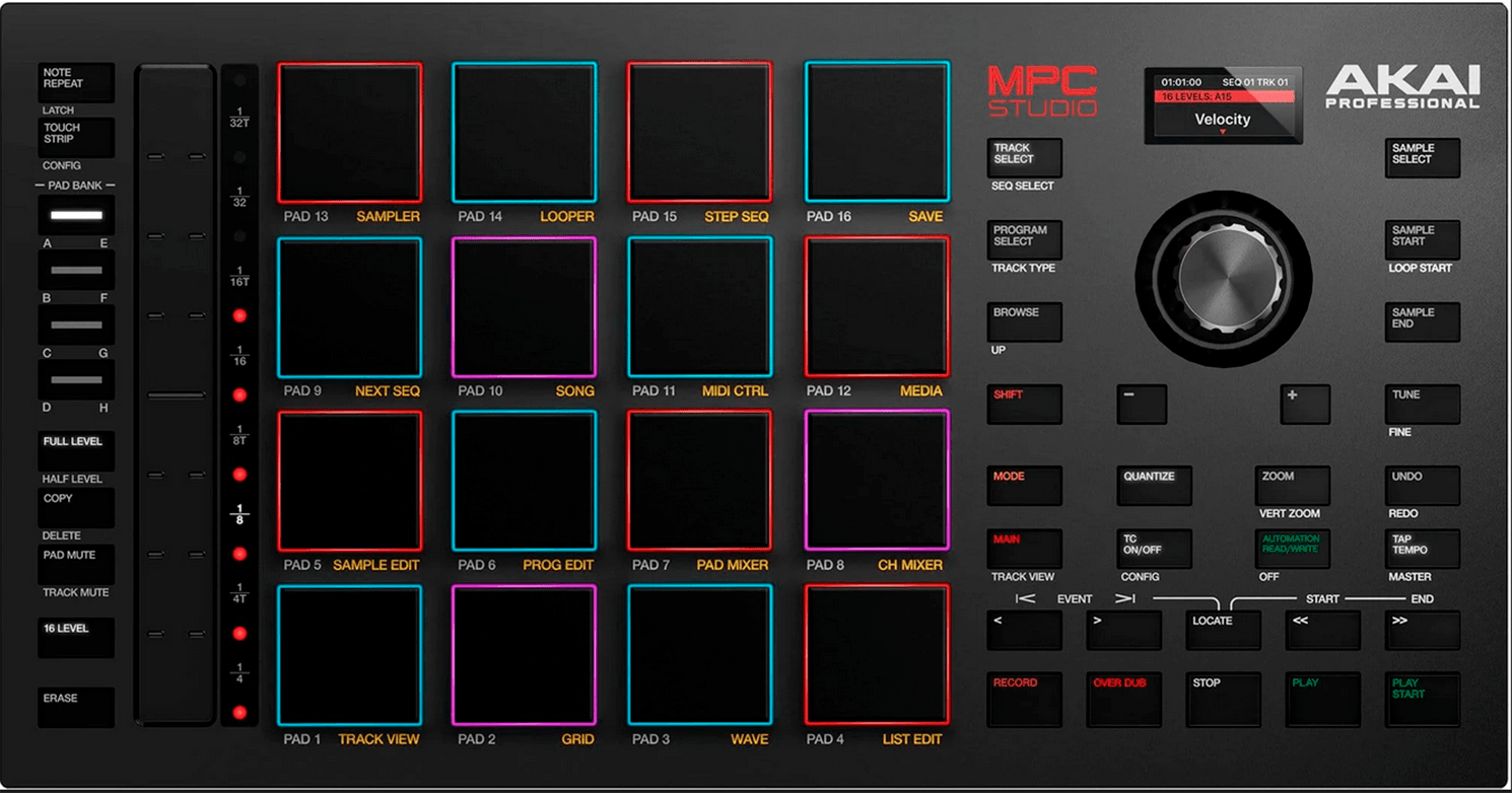 DTM・DAW AKAI MPCstudio DTM・DAW AKAI Professional MPC STUDIO Black MPC Studio Black Pad