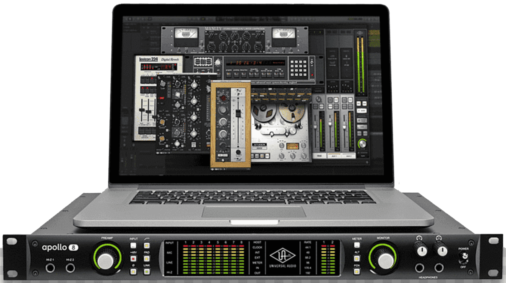 Interface De Audio Universal Audio Apollo 8 Quad Dsp Plugins