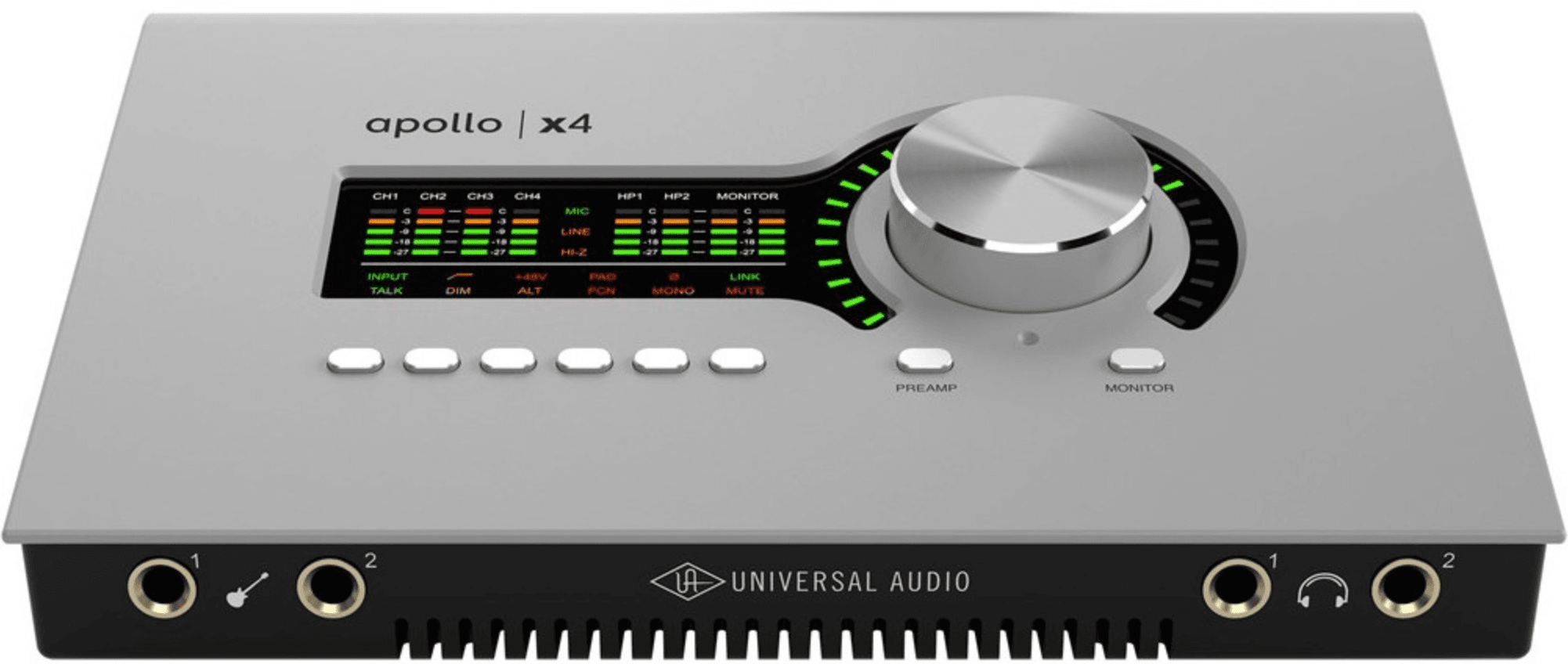 Interface Universal Audio Apollo X4 Gen 2 placa de gravação de