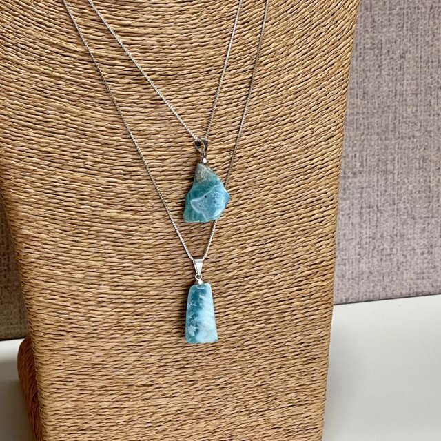 PINGENTE LARIMAR - MÉDIO | Natural Mystic