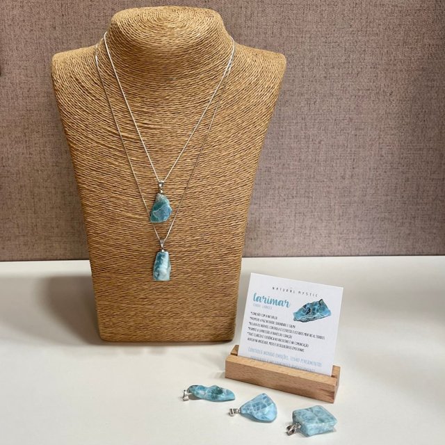 larimarさん PEDRA ROLADA LARIMAR Q. EXTRA – ALEGRIA | Ktw Cristais