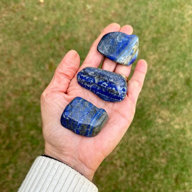 LAPIS LAZULI ROLADO - G | Natural Mystic