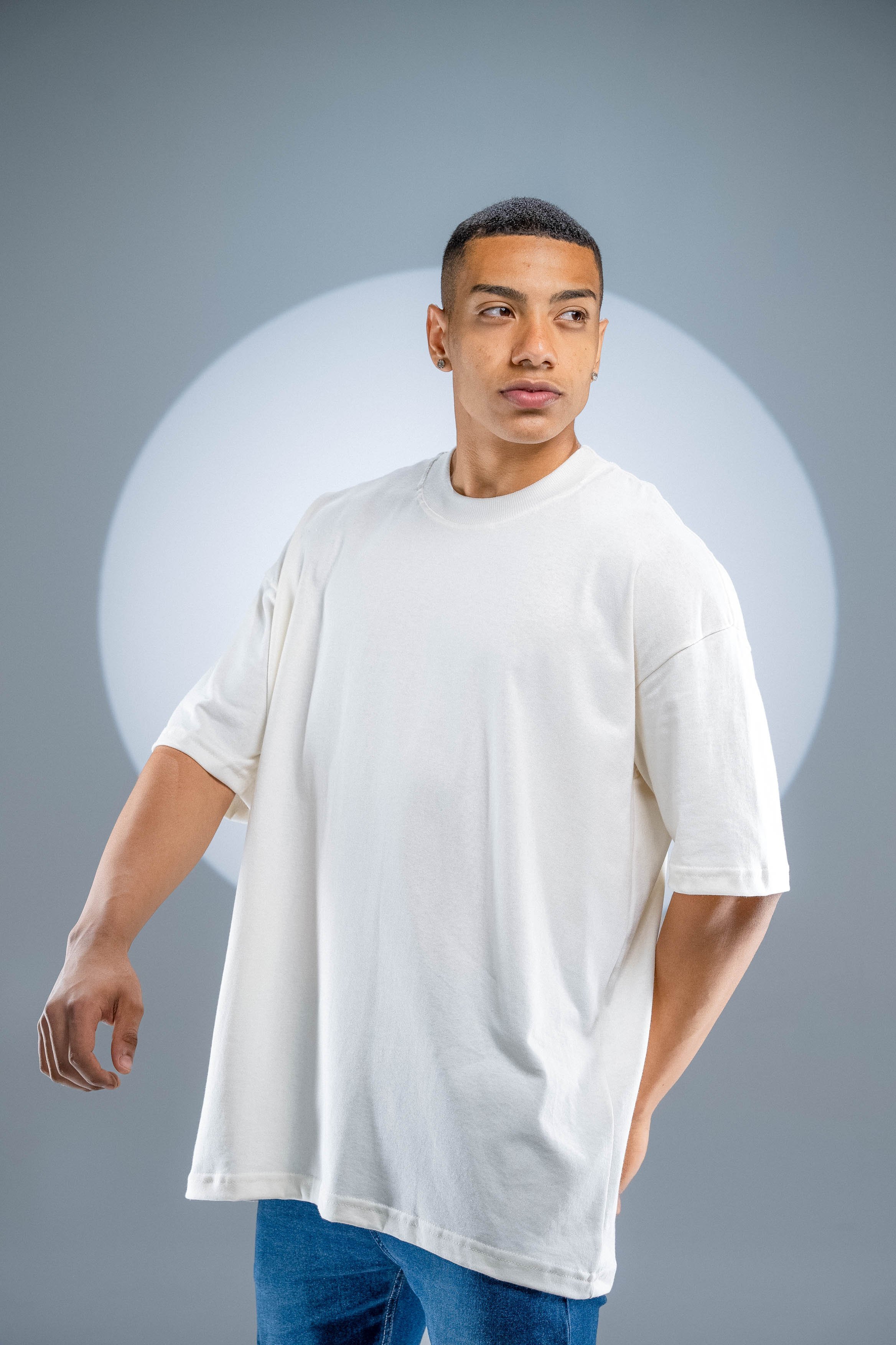 Camiseta Oversized Off White | Camisetas Mikonos