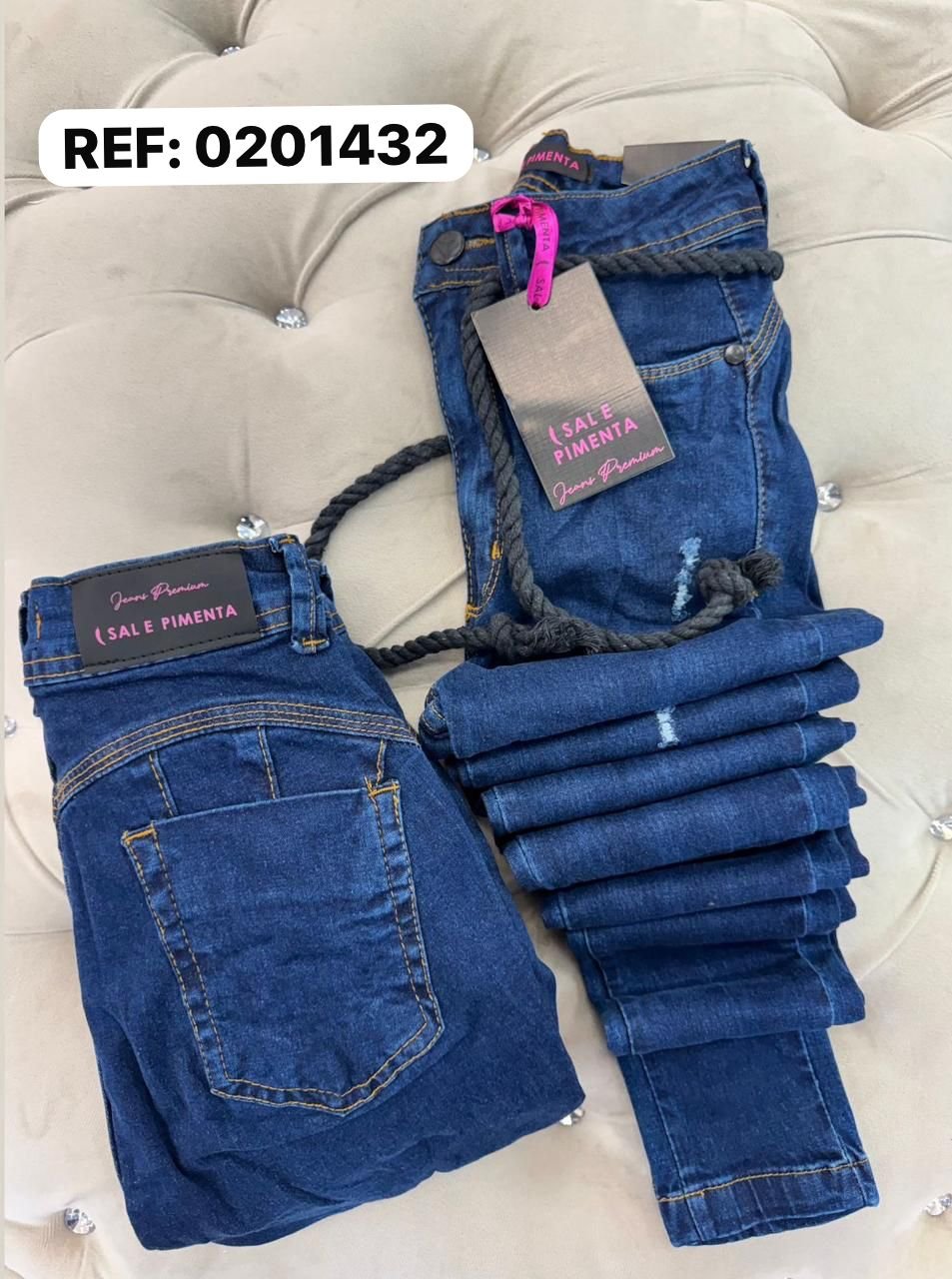 Calça Sal e Pimenta Linha Super Premium Ref: 0201432 | Bella vida