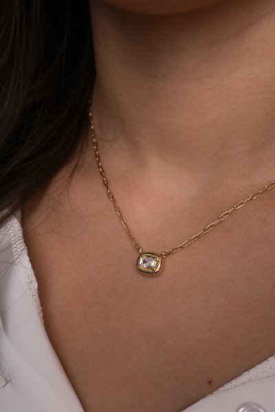 Colar Cartier Colar Cartier com Pingente Banhado a Ouro 18k | NANDA ROSA