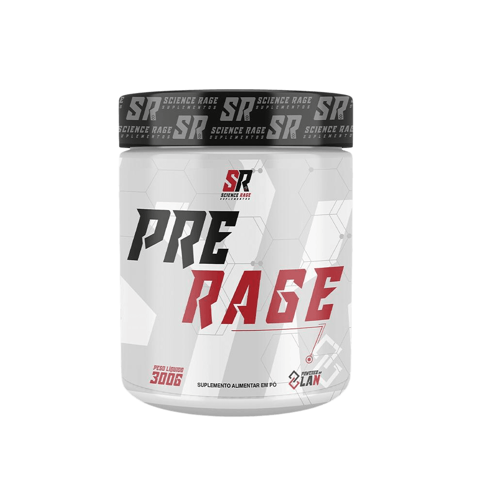 PRE RAGE - Pré Treino 300g em pó | Science Rage