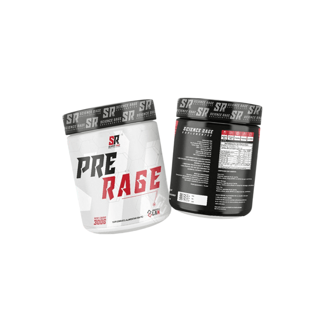 PRE RAGE - Pré Treino 300g em pó | Science Rage