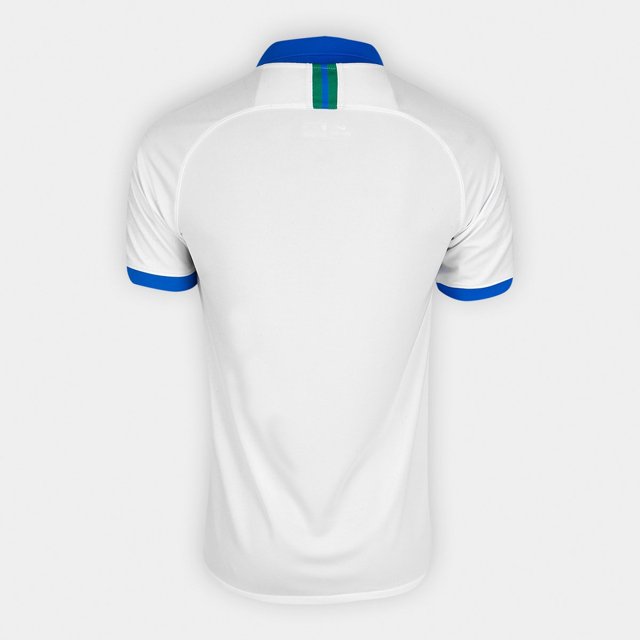 camisa seleçao brasil branca