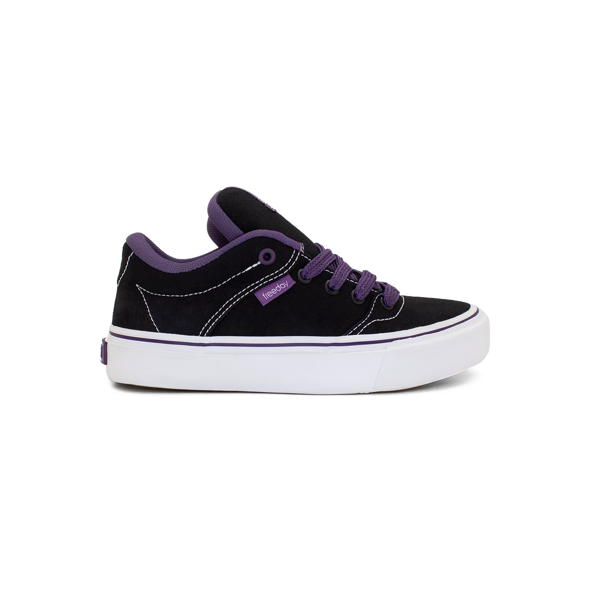 Tênis Freeday Flip XL Preto Purple | Freeday