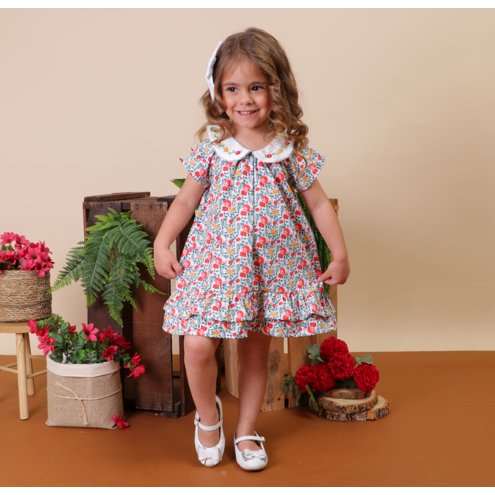 Vestido Bebê - Algodão Doce Moda Infantil - Bebedouro