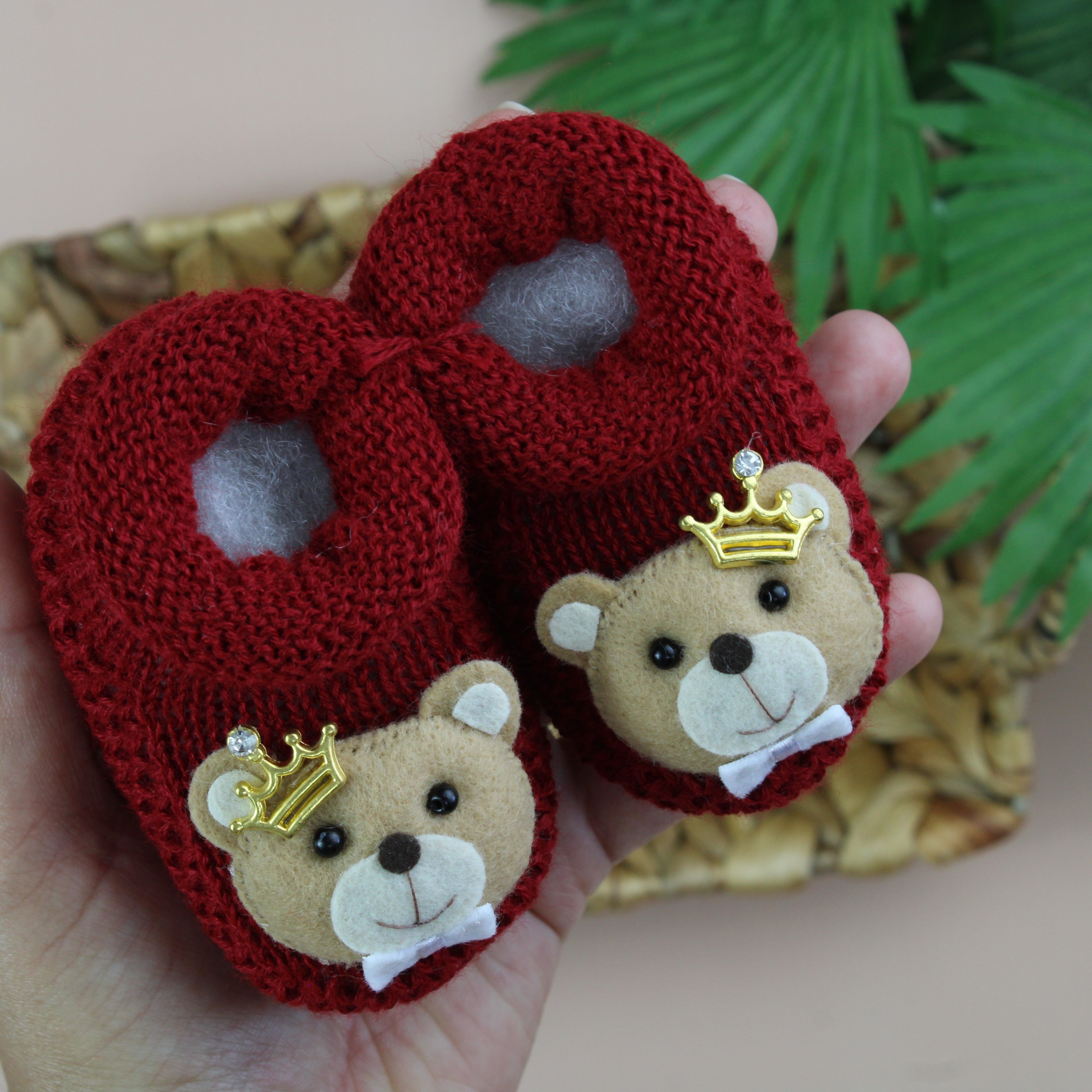 Sapatinho Vermelho Trico Sapatinho Sapatinho Vermelho Sapatinho De