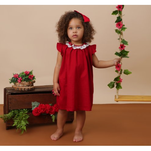 Vestido Bebê - Algodão Doce Moda Infantil - Bebedouro