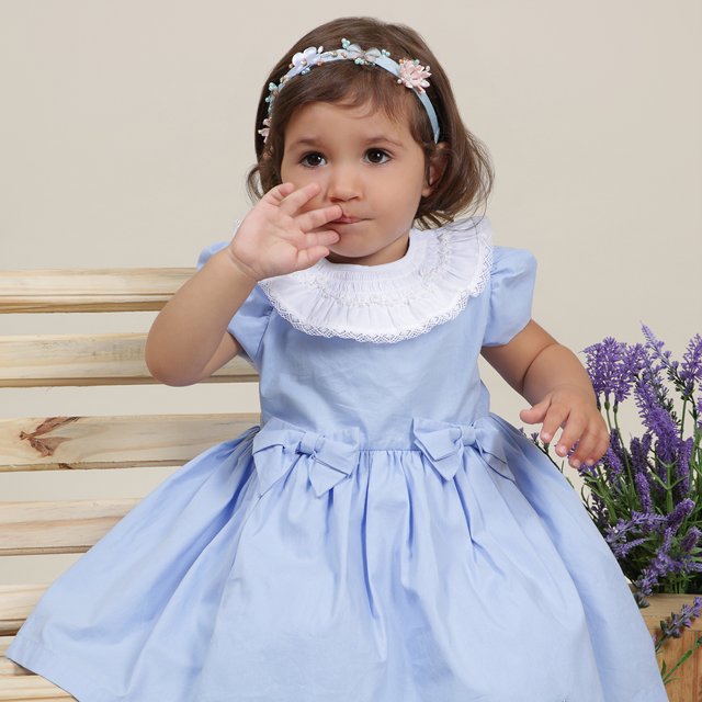 Vestido Bebê - Algodão Doce Moda Infantil - Bebedouro