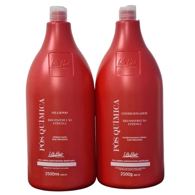 Life Hair Kit Tratamento Pós Química Lavatório 2,5L | Neide Hair Cosméticos Life Hair Kit Tratamento Pós Química Lavatório 2,5L | Neide Hair Cosméticos