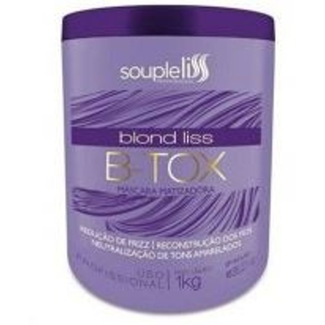 Souple LIss Btx Botox Blond LIss Matizado 1kg | Neide Hair Cosméticos