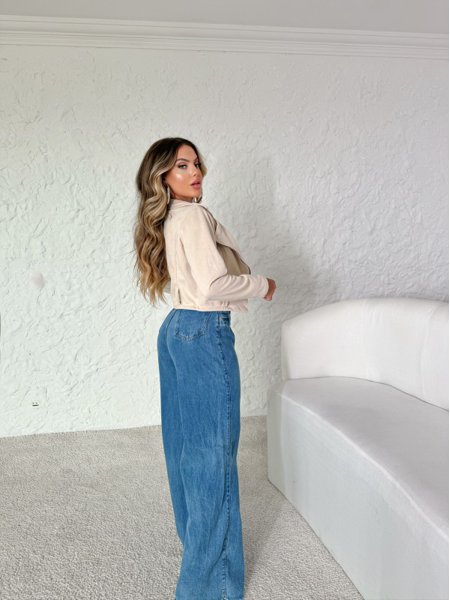 Calça jeans Wide leg Lisa