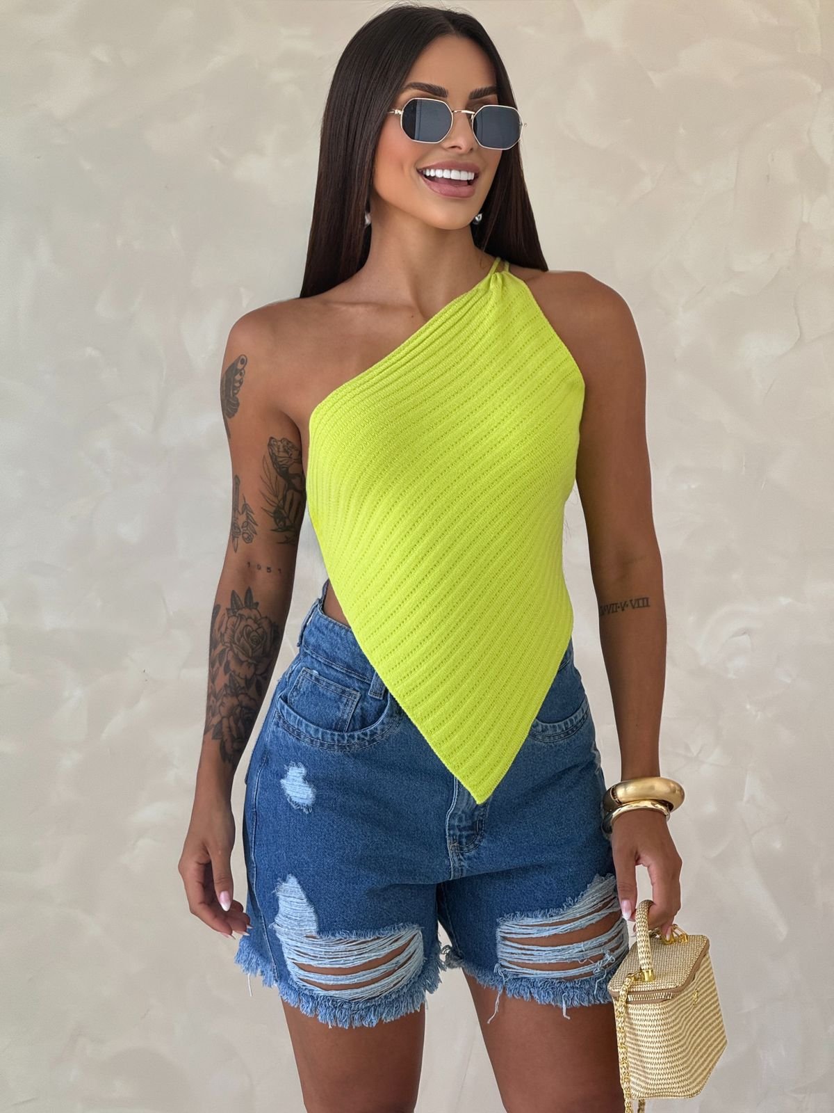 Cropped Tricot Bali | Espaço Valentina