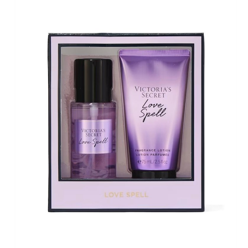 Kit Presente Victoria's Secret Love Spell – Body Mist e Loção