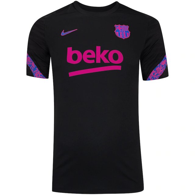 camisa de treino do barcelona 2021