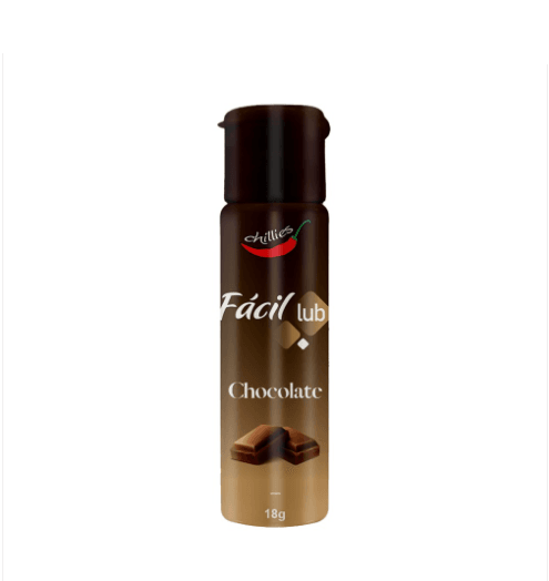 LUBRIFICANTE BEIJAVEL FACIL LUB 18G SABOR CHOCOLATE CHILLIES | TOP