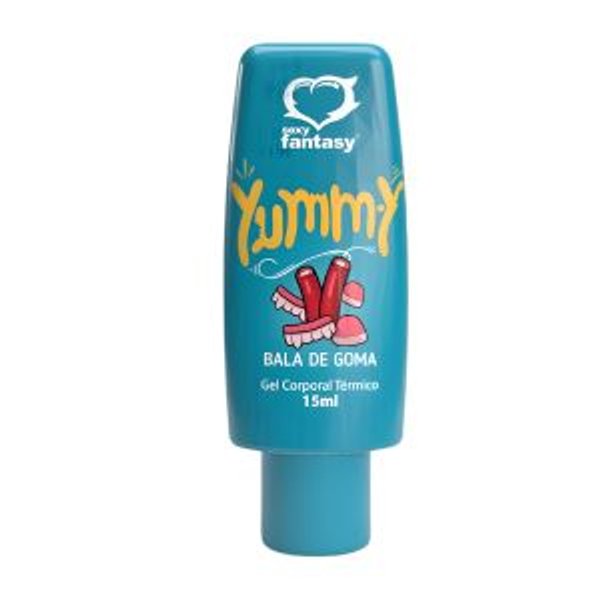 GEL COMESTIVEL YUMMY BALA DE GOMA 15ML SEXY FANTASY | TOP