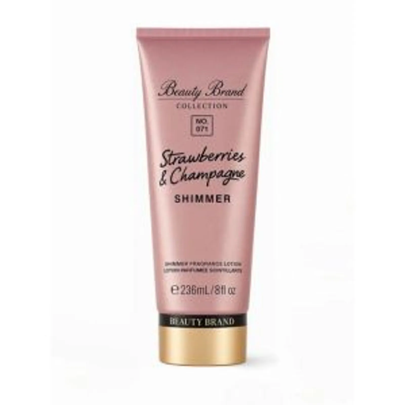 HIDRATANTE BEAUTY BRAND COLLECTION 071 STRAWERRIES & CHAMPAGNE SHIMMER 236ML - imagem 1