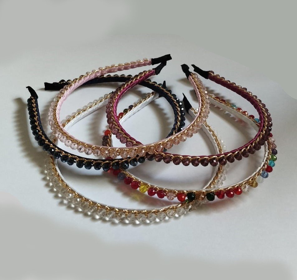 K⭐︎Tiara TIARA ADULTO COM PEDRAS CORES DIVERSAS - ROYAL | TOP