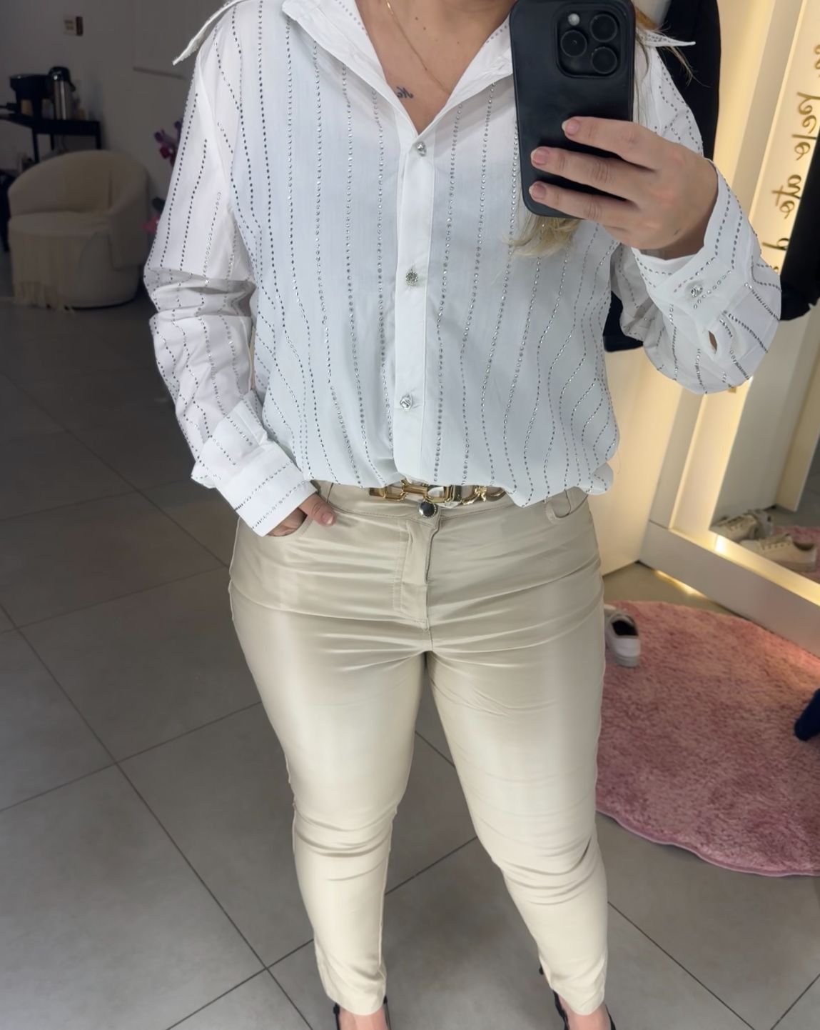 Camisa Valentina Cristal | Emiliah Store Ltda