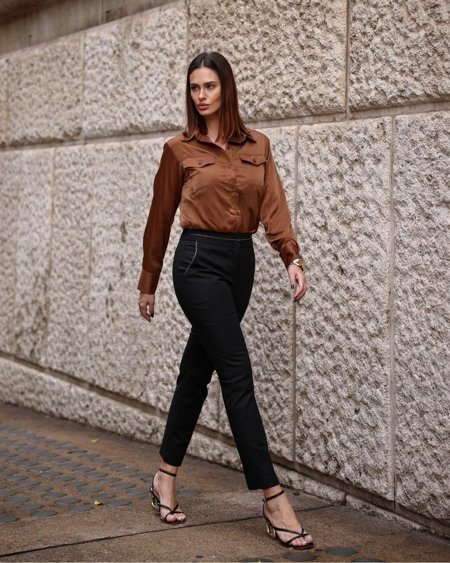 Calça Natalie Preta | Emiliah Store Ltda