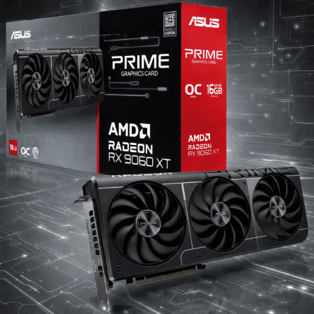 Placa de Vídeo Asus Prime Radeon RX 9060 XT, 16GB, GDDR6, 128-bit