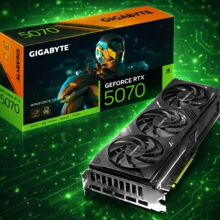 Placa de Vídeo Gigabyte GeForce RTX 5070 WINDFORCE OC SFF, 12GB, GDDR7 ...